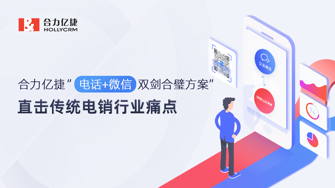合力億捷電話+微信雙劍合璧方案，直擊傳統(tǒng)電銷行業(yè)痛點(diǎn)